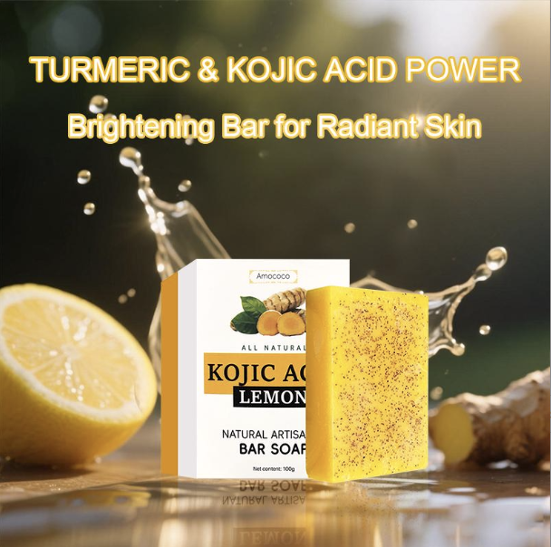 Turmeric & Lemon Kojic Acid Handmade Soap