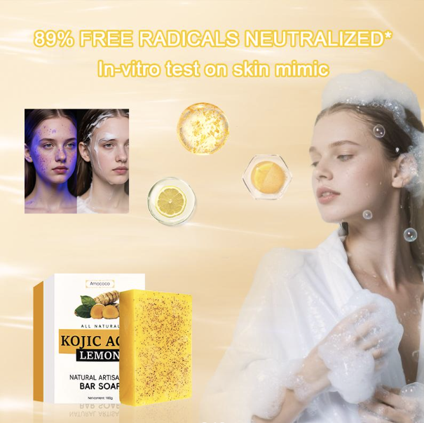 Turmeric & Lemon Kojic Acid Handmade Soap